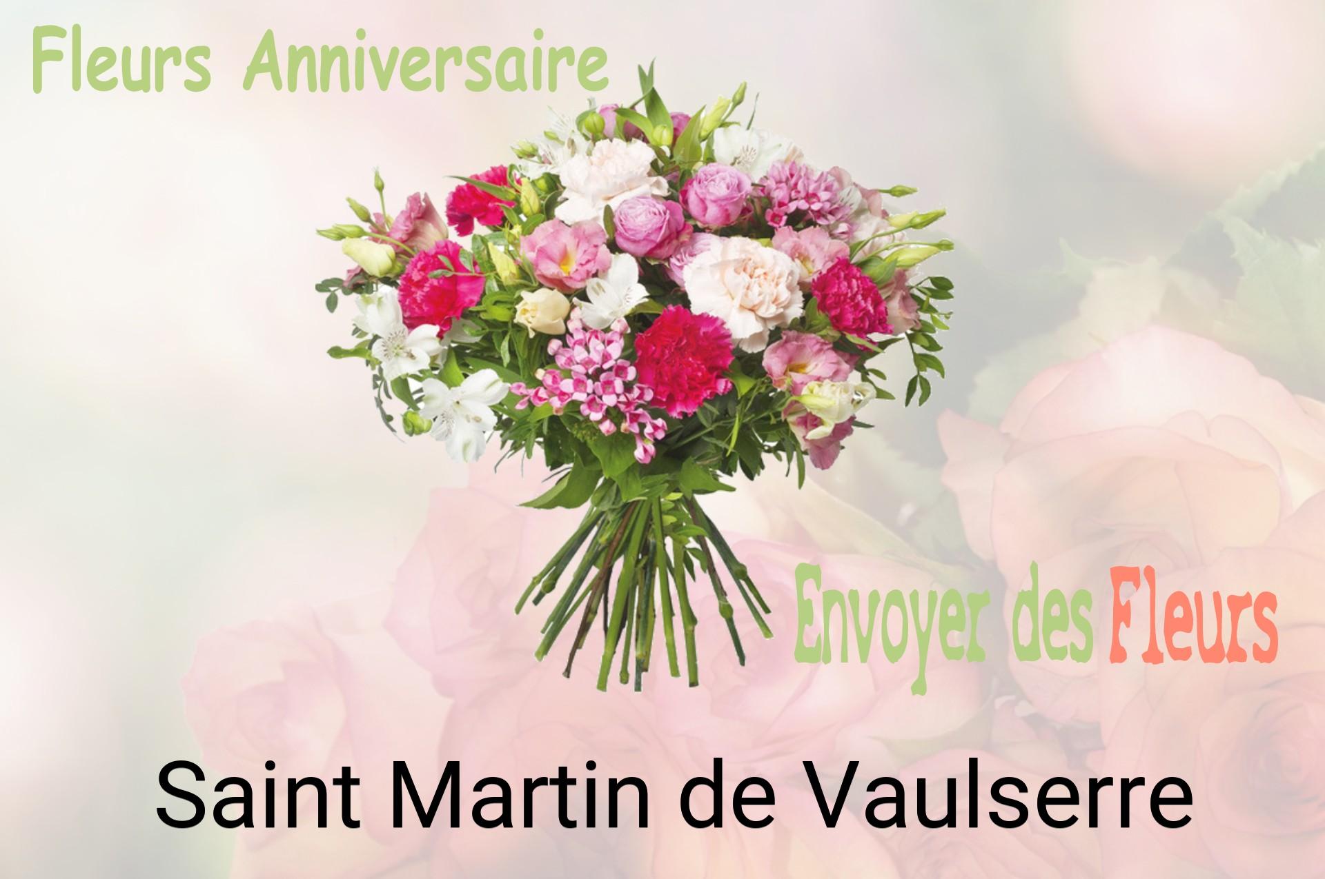 Bouquet de fleurs d’anniversaire livré à Saint-Martin-de-Vaulserre